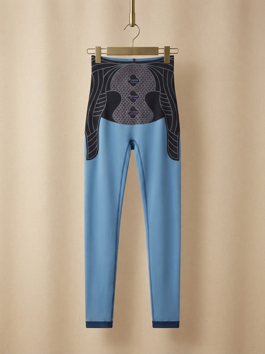 Pantalon-Leggin inspo sol MEZCLILLA corte Skiny con Push Up y compresión de abdomen.
