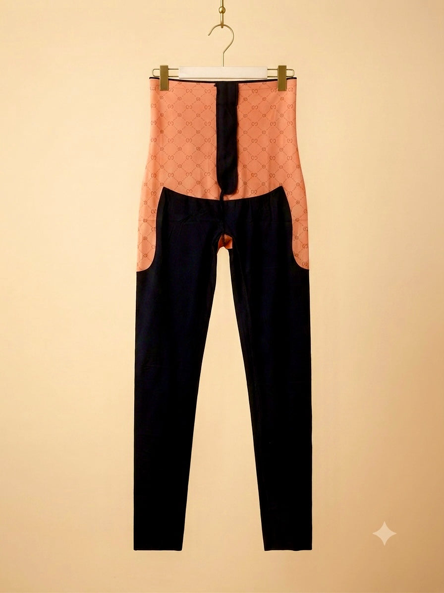 Leggins entubado con cierre trendy inspo sol con control cintura y PUSH UP