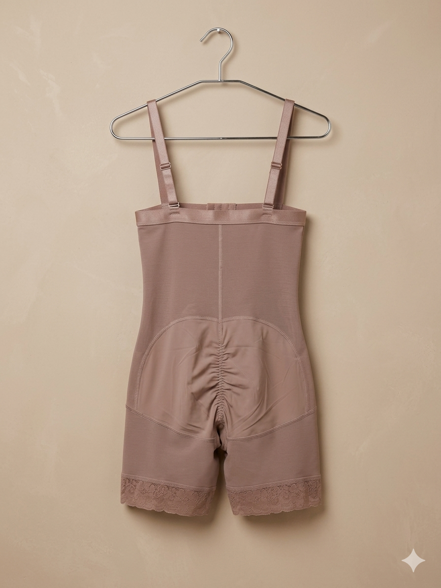 Faja compresiva inspo sol strapple con tirante retirables PUSH UP levanta glúteo y triple fila de broches