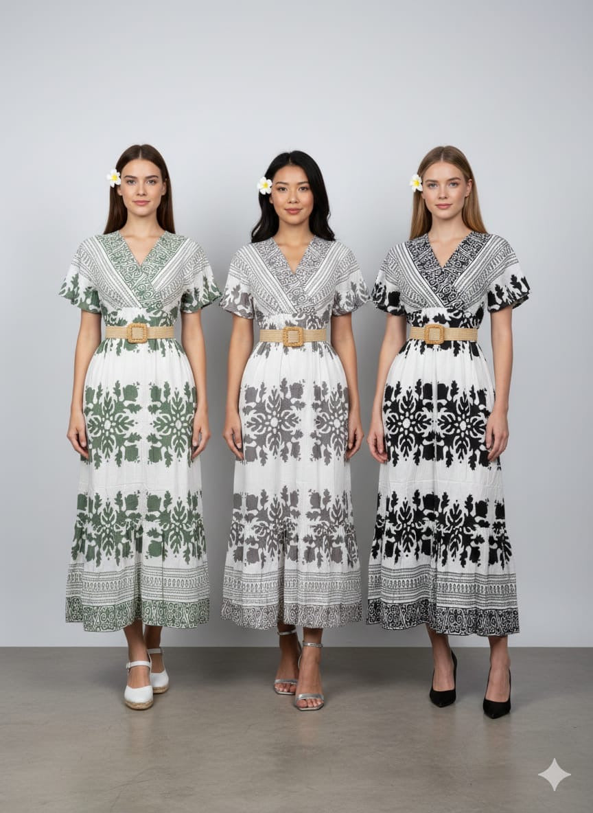 Maxi-Vestido primaveral de temporada 2026