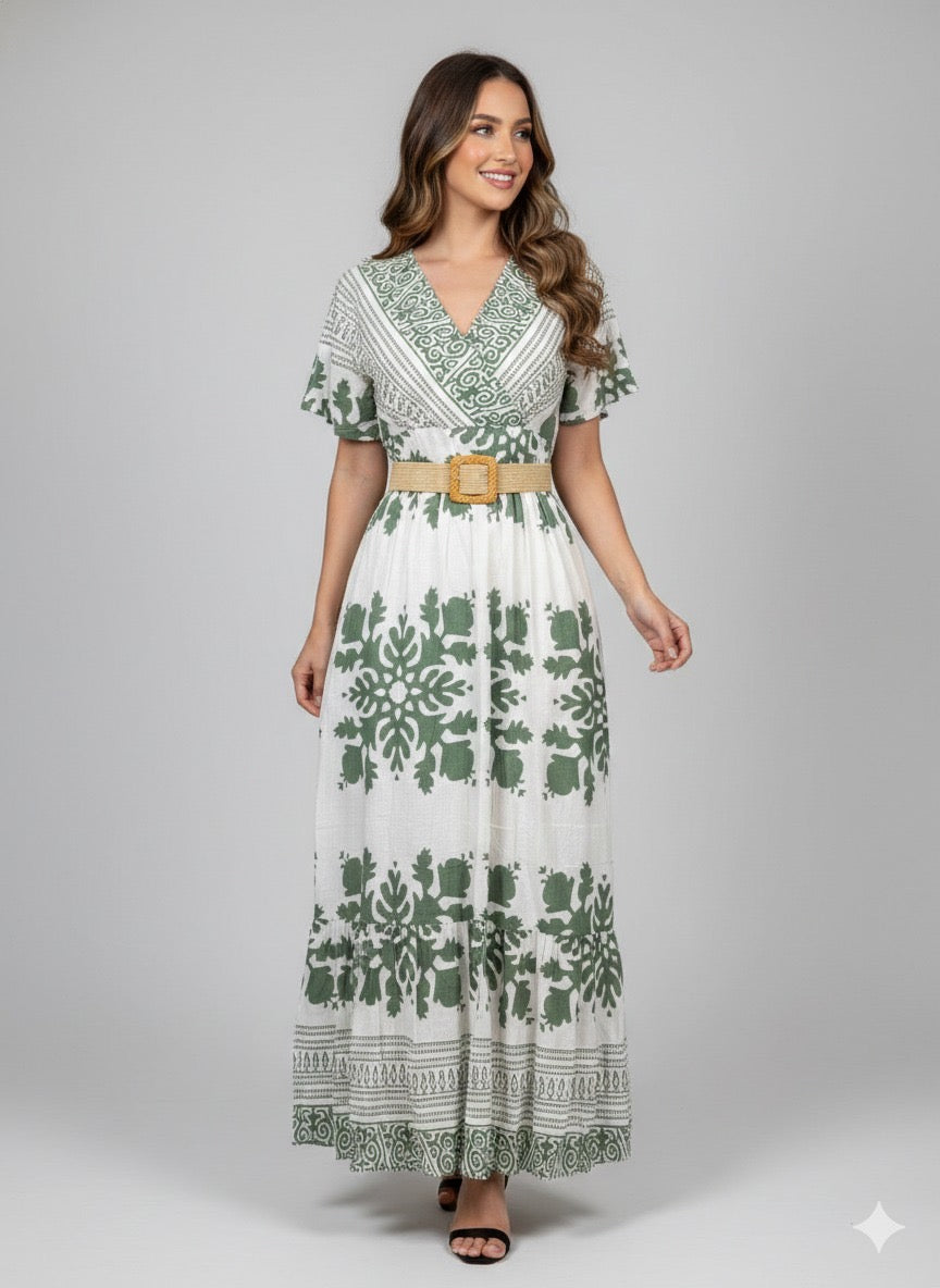 Maxi-Vestido primaveral de temporada 2026