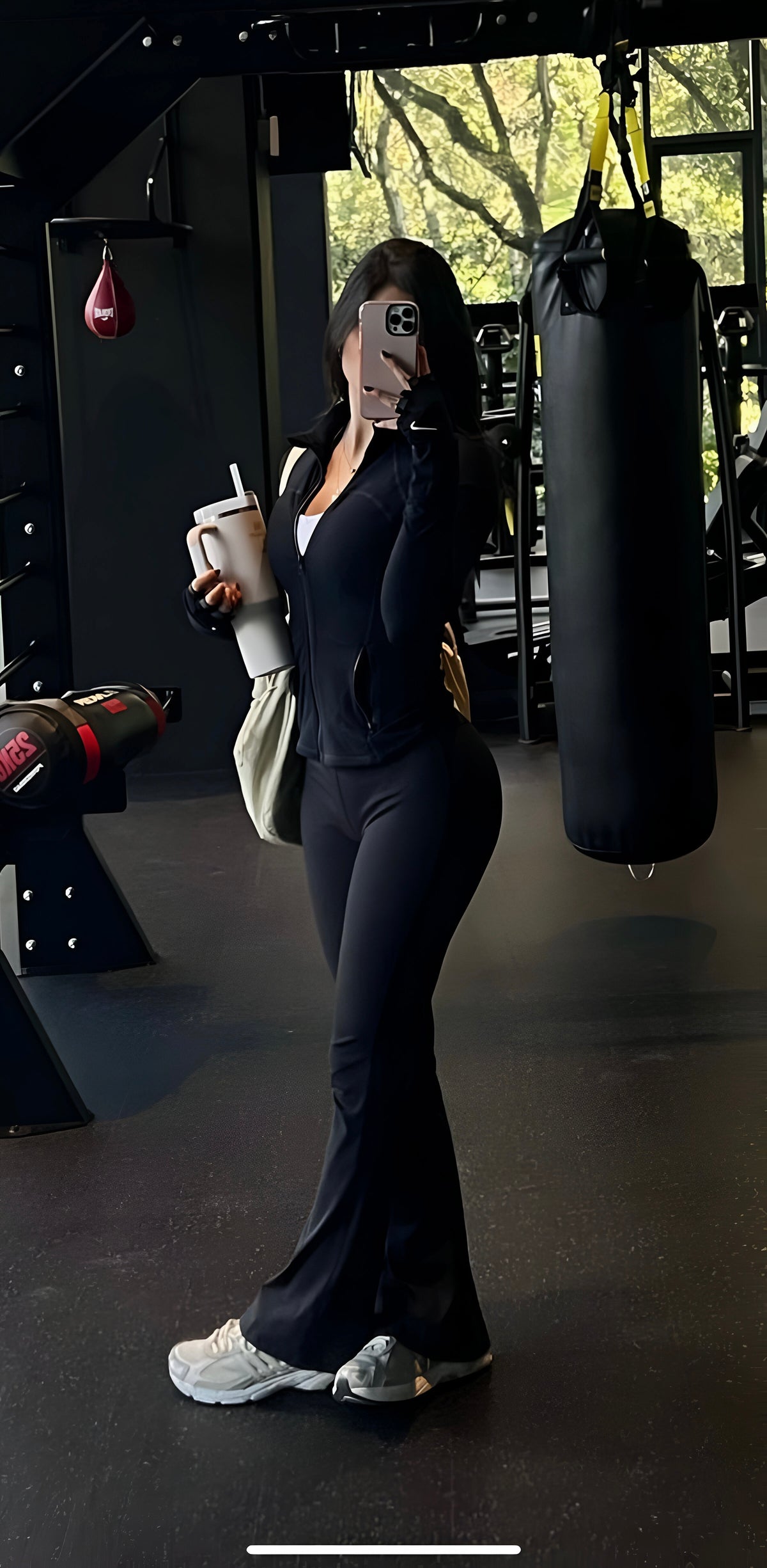 Leggins tipo-inspo SOL acampanado MOD 02