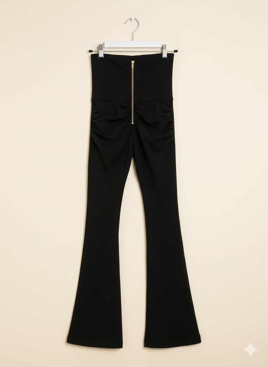 Leggins LYCRA SANTONY corte campana con cierre y Push Up