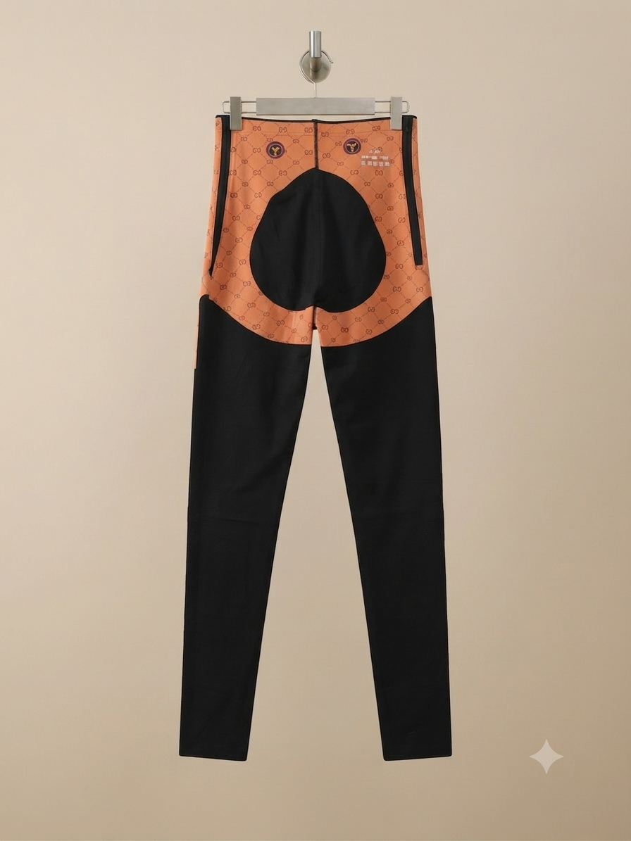 Leggins entubado con cierre trendy inspo sol con control cintura y PUSH UP