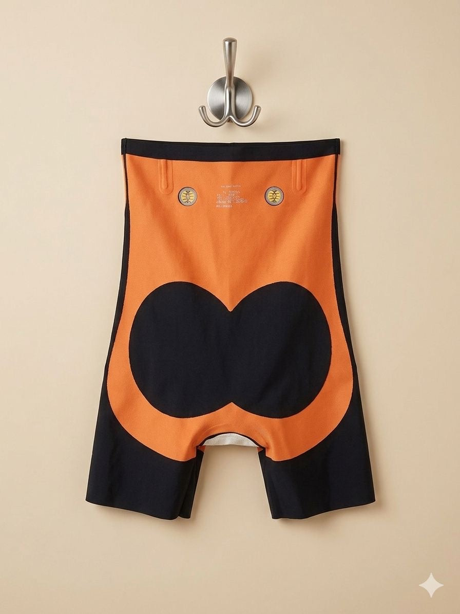Short-Faja inspo sol corte biker con Push Up y microchip y varillas.