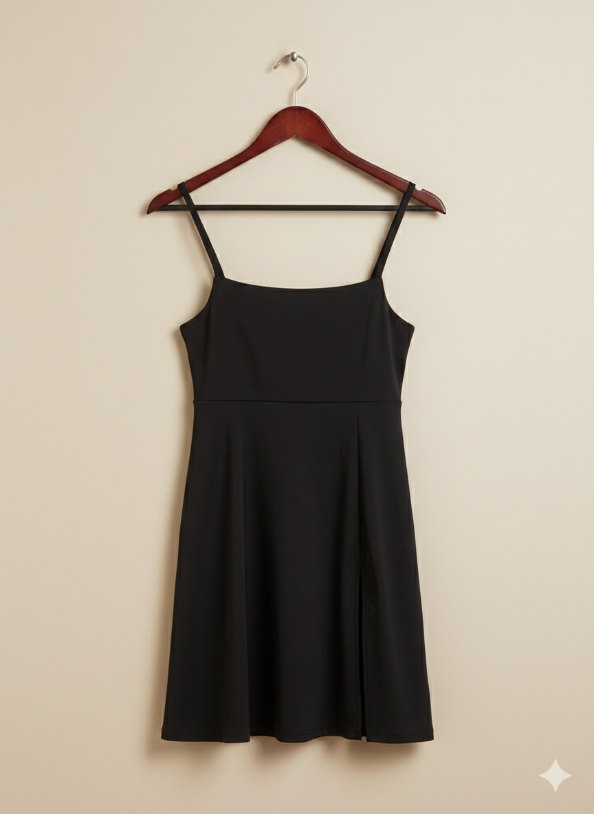 Vestido sport con short y detalle