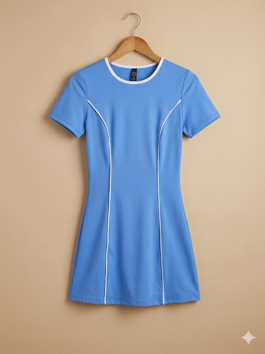 Dúo de Vestido con short deportivo inspo YOGA