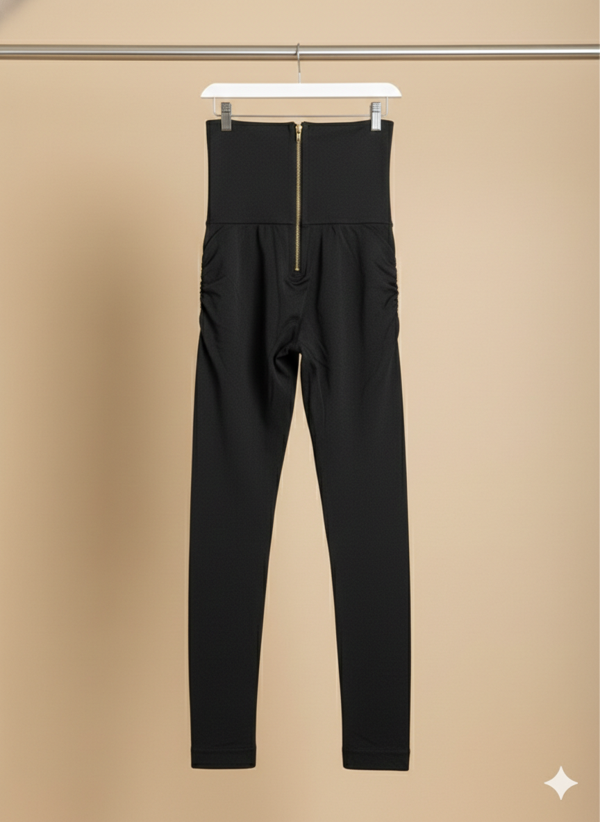 Leggins LYCRA SANTONY entubada con cierre y Push Up