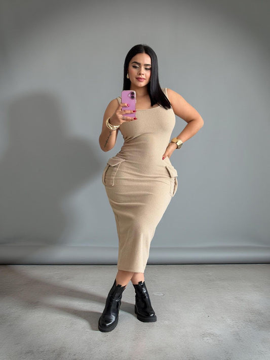 Vestido Cargo RSQ