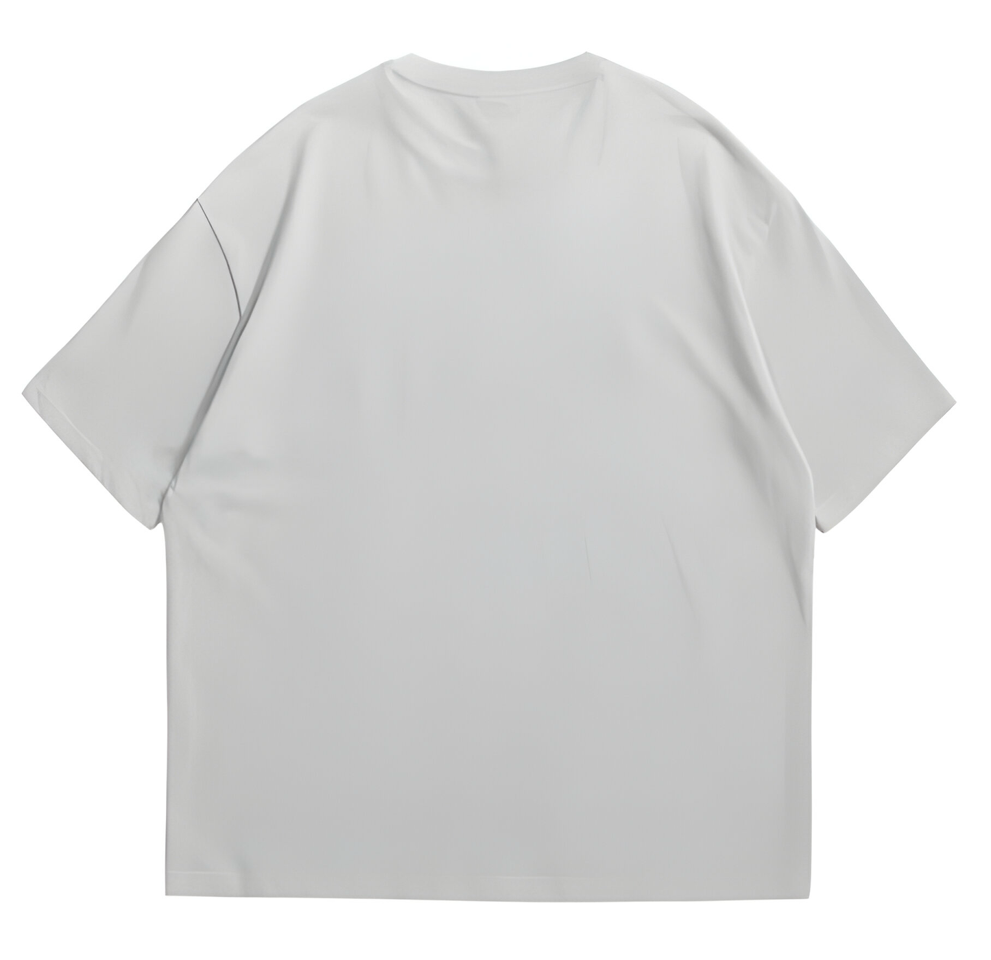 10 playeras oversized blancas